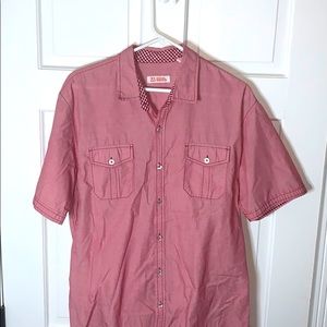 Michael Brandon Button Down T-Shirt